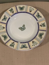 Tigelas de sopa Gibson Design Spring Monark. Painéis de plantas borboleta.  Conjunto de 5 comprar usado  Enviando para Brazil