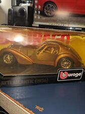 Burago bugatti atlantic for sale  SHERBORNE