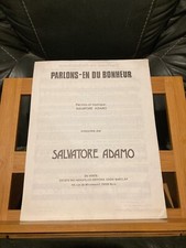 Salvatore adamo parlons d'occasion  Rennes