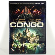 Congo (DVD, 1995, Widescreen) Like New !    Laura Linney   Tim Curry comprar usado  Enviando para Brazil