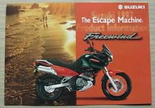 Suzuki freewind motorcycle for sale  LEICESTER