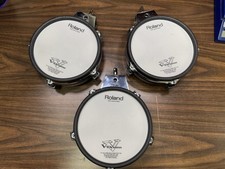 Pacote com 3 almofadas de gatilho Roland PD-85 cabeça de malha gatilho V-Drum - Preto - GW86606 comprar usado  Enviando para Brazil