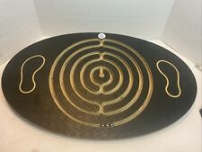 Challenge & Fun Labyrinth Balance Board- Feito nos EUA, Madeira, Suporta 275lbs- idade 6+ comprar usado  Enviando para Brazil