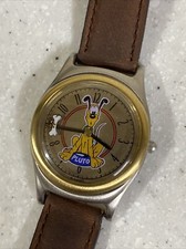 Disney Animado Pluto Mickey Mouse Cachorro Osso Giratório Relógio Analógico Nova Bateria comprar usado  Enviando para Brazil