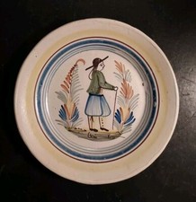 Quimper. ancienne assiette d'occasion  Saumur