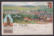 Ansichtskarte fulda litho gebraucht kaufen  Hattingen