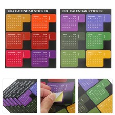  12 Sheets DIY STOLY STAND STOPPORT Travail Planificateur Quotidien Stickers na sprzedaż  Wysyłka do Poland