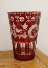 Vintage bohemian ruby for sale  WATERLOOVILLE