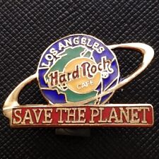 LOS ANGELES US🇺🇸Hard Rock CAFE®HRC🎸SALVE O PLANETA☑️ BROCHE DE METAL GLOBO TERRESTRE🎗 comprar usado  Enviando para Brazil