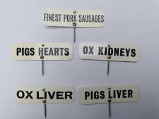 Vintage butchers meat for sale  UK