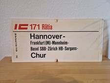 Zuglaufschild 170 171 gebraucht kaufen  Leipzig