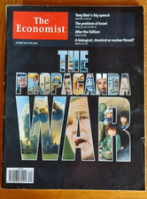 Economist october 2001 for sale  WISHAW