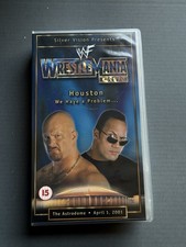 Wwf wrestlemania vhs for sale  BIRKENHEAD