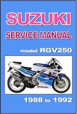 Suzuki workshop manual d'occasion  Expédié en Belgium