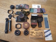 Vintage nikon 301 for sale  SPALDING
