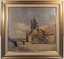 Tableau ancien bretagne d'occasion  Doyet