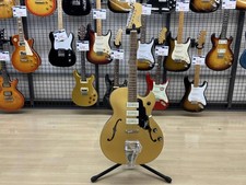 Guitarra elétrica Guild Starfire I Jet 90 guitarra semi-oca com GVT - cetim dourado comprar usado  Enviando para Brazil