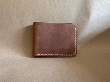 Leather wallet hand for sale  WORKSOP