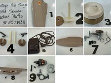 Usado, PEÇAS DE MÁQUINA DE COSTURA VINTAGE 1961 CANTORA 503A comprar usado  Enviando para Brazil