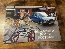 Triumph 2500tc 2000tc for sale  WELWYN