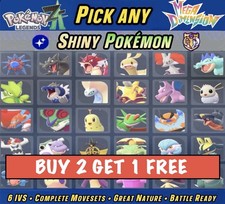 Usado, Pokemon Legends ZA SHINY/Non Shiny Pokemon 6IV pronto para batalha!!! B2G1 GRÁTIS comprar usado Usado, Pokemon Legends ZA SHINY/Non Shiny Pokemon 6IV pronto para batalha!!! B2G1 GRÁTIS comprar usado  Enviando para Brazil