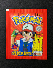 Bustina pokemon stickers usato  Venzone