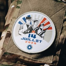 Ecusson défilé juillet d'occasion  Paris I