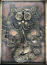 Steampunk abstract metal for sale  Anderson
