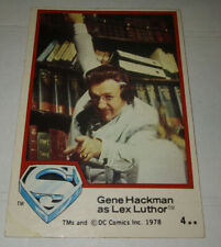 Topps vintage superman for sale  WELLING