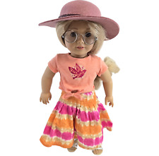 Boneca American Girl 18" Truly Me #24 cabelo loiro olhos castanhos sardas acessórios comprar usado  Enviando para Brazil