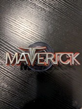 Vintage OEM Ford Maverick Grabber Grade Emblema Cromado Laranja 1971-74 comprar usado  Enviando para Brazil