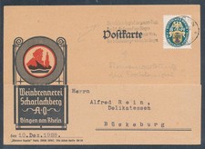 Reklamekarte weinbrennerei sch gebraucht kaufen  Berlin