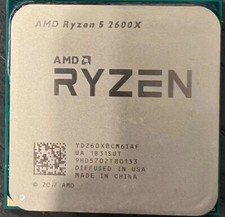 Processador CPU AMD Ryzen 5 2600X 6-core 12Thr 3.6GHz 95W soquete AM4 R5-2600X comprar usado  Enviando para Brazil
