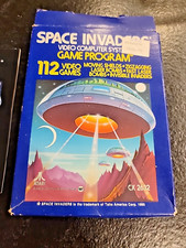 Raro Atari 2600 1978 Space Invaders caixa azul CIB colecionável completo comprar usado Raro Atari 2600 1978 Space Invaders caixa azul CIB colecionável completo comprar usado  Enviando para Brazil