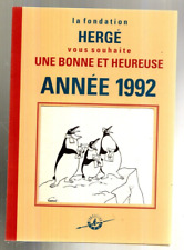 Tintin. carte voeux d'occasion  Neaufles-Saint-Martin