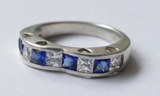 Ring weiße blaue gebraucht kaufen  Maintal