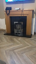 Wooden fireplace surround for sale  LEEDS