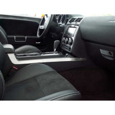 Placa de acabamento de console lateral de aço inoxidável escovado para 08-14 Dodge Challenger SRT8, usado comprar usado  Enviando para Brazil