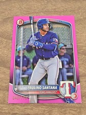 Paulino Santana 2025 Bowman rosa #048/175 comprar usado  Enviando para Brazil