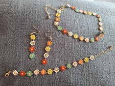 Multicoloured flower gold for sale  ST. AUSTELL