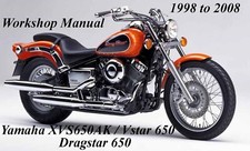 Yamaha xvs650ak vstar d'occasion  Expédié en Belgium