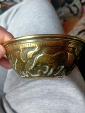 Brass bowls animal for sale  PULBOROUGH