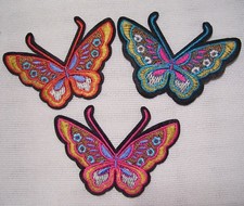 écusson patch papillon d'occasion  Brive-la-Gaillarde