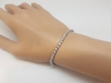 Rivière diamants blanc d'occasion  Paris IX