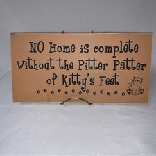 Wooden cat sign for sale  Avondale