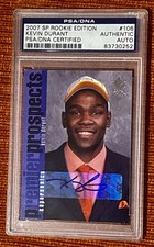 Kevin Durant 2007 SP Rookie Edition #106 PSA/DNA automático comprar usado  Enviando para Brazil