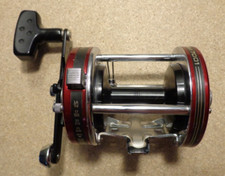 Carretel de pesca usado vermelho Abu Garcia Ambassadeur 7001 canhoto feito na Suécia comprar usado  Enviando para Brazil