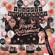 Happy retirement decorations for sale  Dallas