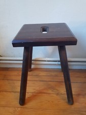 Wooden stool country d'occasion  Expédié en Belgium