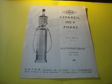 Feuillet epoque pompe d'occasion  Épinac